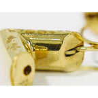 Louis Vuitton LV Essential Hoop Earrings Gold Plated — view 6