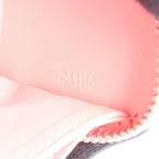 Louis Vuitton Round Wallet Zippy Sugar Pink Poppy Leather Red Black — view 5