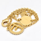 Fendi Is Bracelet New Logo Shape Ornament Natural Crystal — view 4