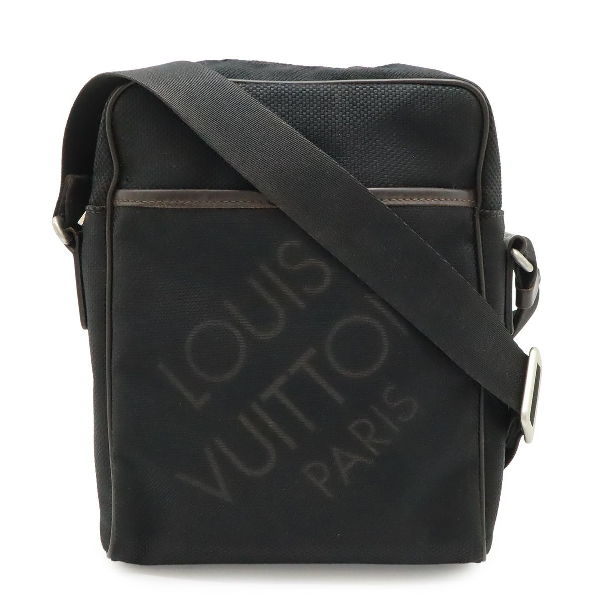 Louis Vuitton Damier Geant Citadin NM Shoulder Bag Crossbody Canvas Noir Black