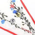 Chanel Scarf Floral Silk — view 5