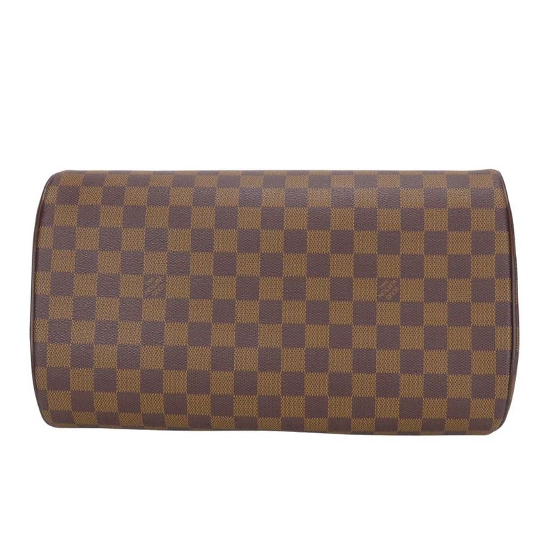 Louis Vuitton Handbag Rivera MM Damier Ebene Brown Gold Hardware — view 4