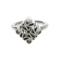 Loewe Anagram Ring Silver
