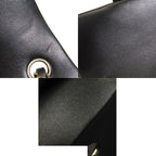 Chanel Classic Black Gold Lambskin Quilted Mini Chain Shoulder Bag — view 7