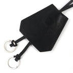 Hermes Vintage Leather Martin Margiela Era Clochette Necklace Pendant