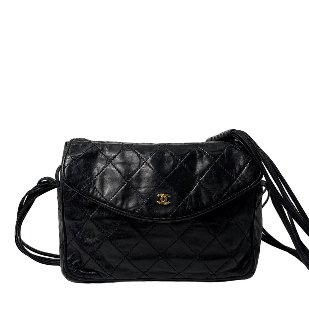 Chanel Super Lambskin Quilted Shoulder Bag Seal