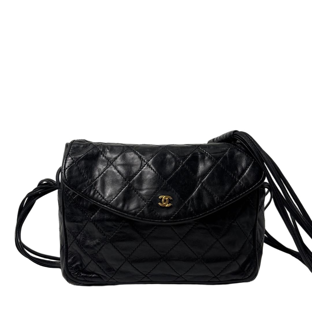Chanel Super Lambskin Quilted Shoulder Bag Seal