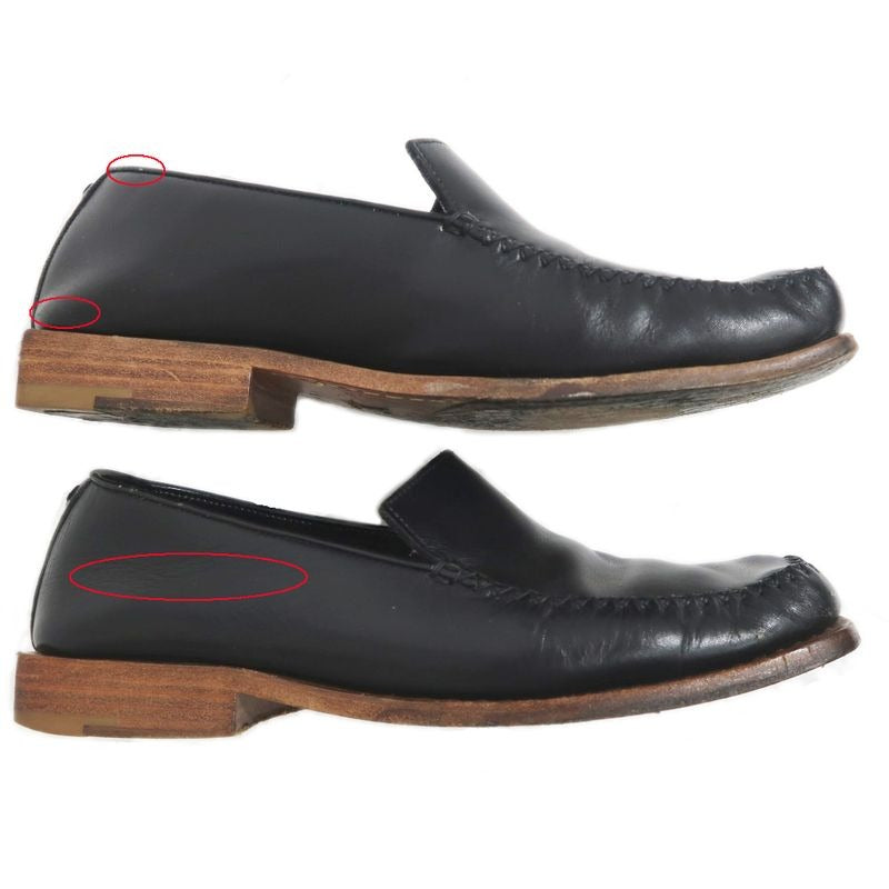 Louis Vuitton Loafers Size 6 Black Leather Shoes Apparel — view 4