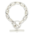 Hermes Chaine D'ancre GM Silver Bracelet