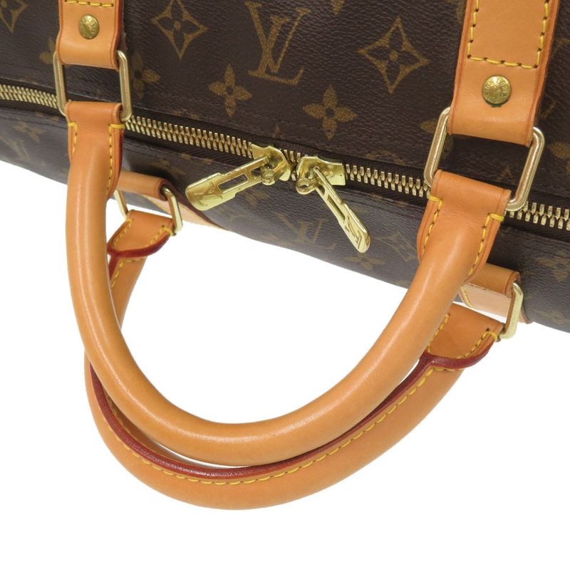 Louis Vuitton Keepall Bandouliere 60 Monogram Boston Bag 0665 — view 5