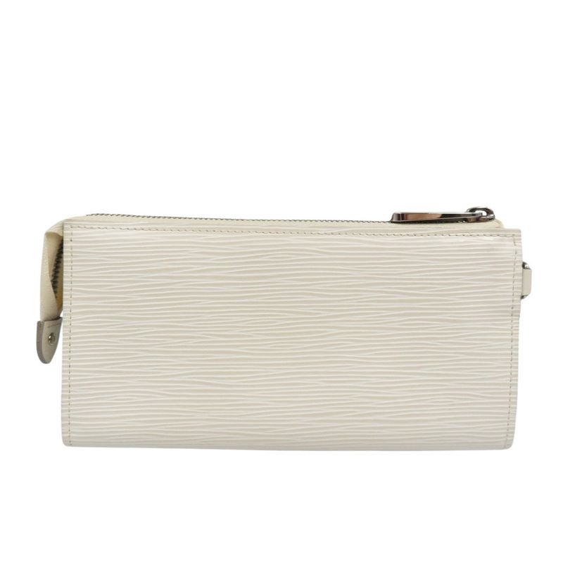 Louis Vuitton Portefeuille Astrid M6659 J Epi Leather Silver Hardware Ivoire — view 2