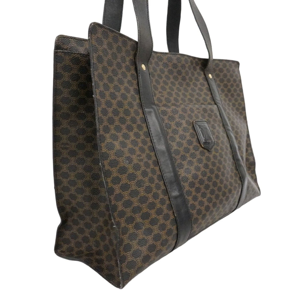 Celine Tote Macadam Black Gold — view 2