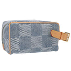 Louis Vuitton Rocker Topkid Damier Allover Denim Handbag — view 2