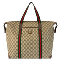 Gucci Vintage Sherry Line GG Supreme Canvas 012 39 Boston Bag