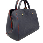 Louis Vuitton Handbag Monogram Empreinte Montaigne BB Marine — view 2