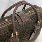 Loewe Boston Bag Brown Anagram — view 7