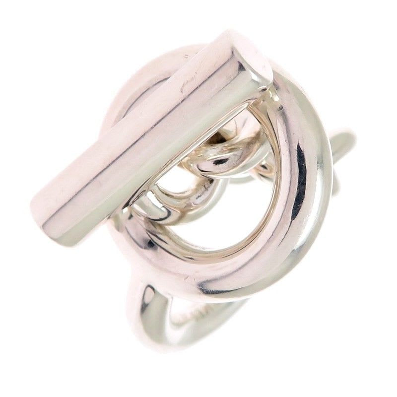 Hermes 48 SV 925 Croisette Gm Ring — view 2