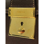 Gucci Business Bag Briefcase Leather 015 123 3680 Brown — view 7