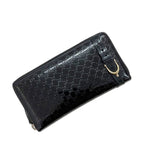 Gucci Zip Around Wallet Black Microshima