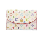 Louis Vuitton Porte Monnaie Rosalie Coin Case Monogram Multicolor Canvas