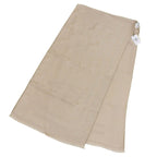 Hermes les Sangles Silk Echarpe Foulard with Fringe Shawl Beige — view 5