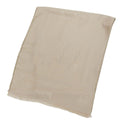 Hermes les Sangles Silk Echarpe Foulard with Fringe Shawl Beige