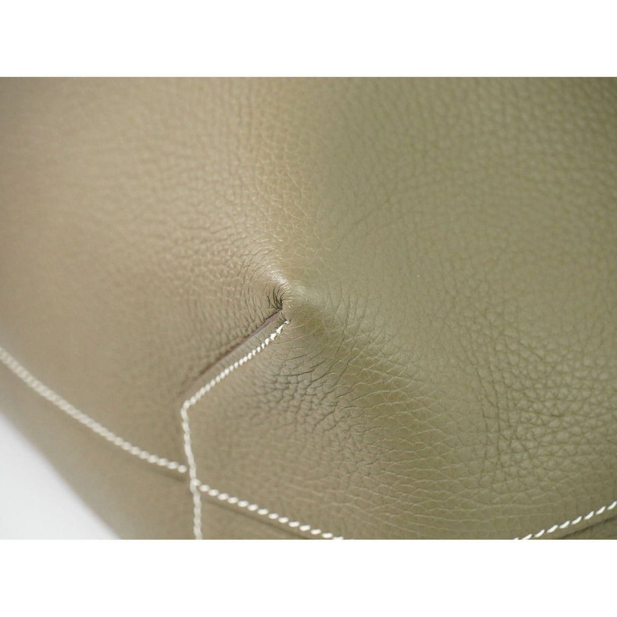Hermes Cabasellier 46 Taurillon Clemence Leather Shoulder Bag Tote — view 4