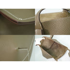 Hermes Cabasellier 46 Taurillon Clemence Leather Shoulder Bag Tote — view 7