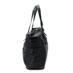 Fendi Medium Belt Tote Black Zucca Nylon Canvas — view 3