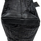 Fendi Medium Belt Tote Black Zucca Nylon Canvas — view 8