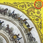 Hermes Carre 90 Scarf Ron Chien Walk To Yellow — view 8