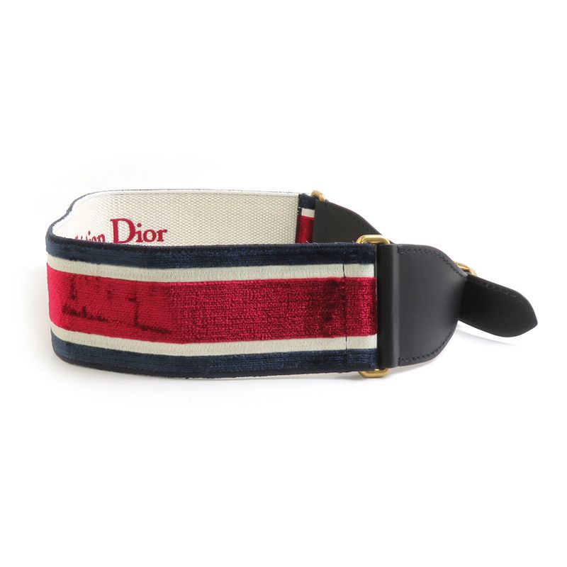 Christian Dior Navy Belt — view 3
