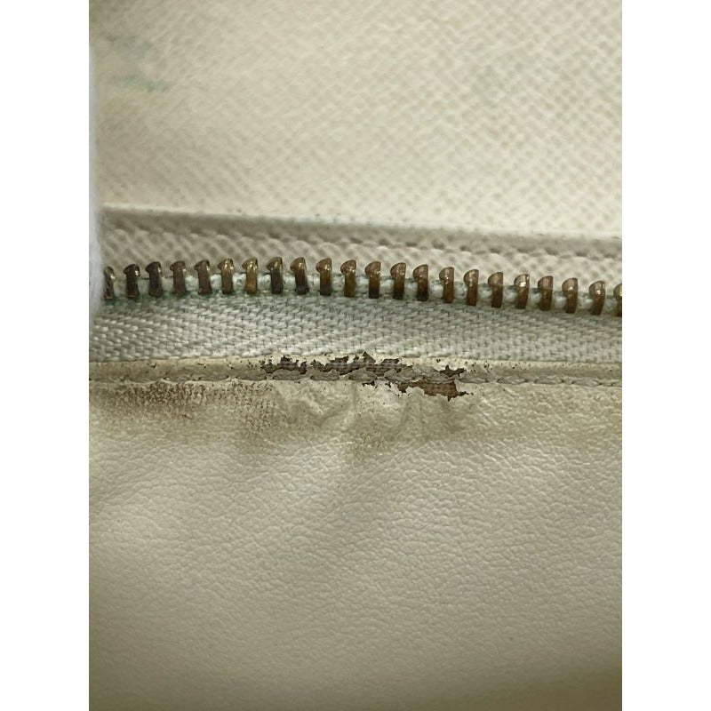 Louis Vuitton Damier Azur Portefeuille Sarah Long Wallet Ivory — view 6