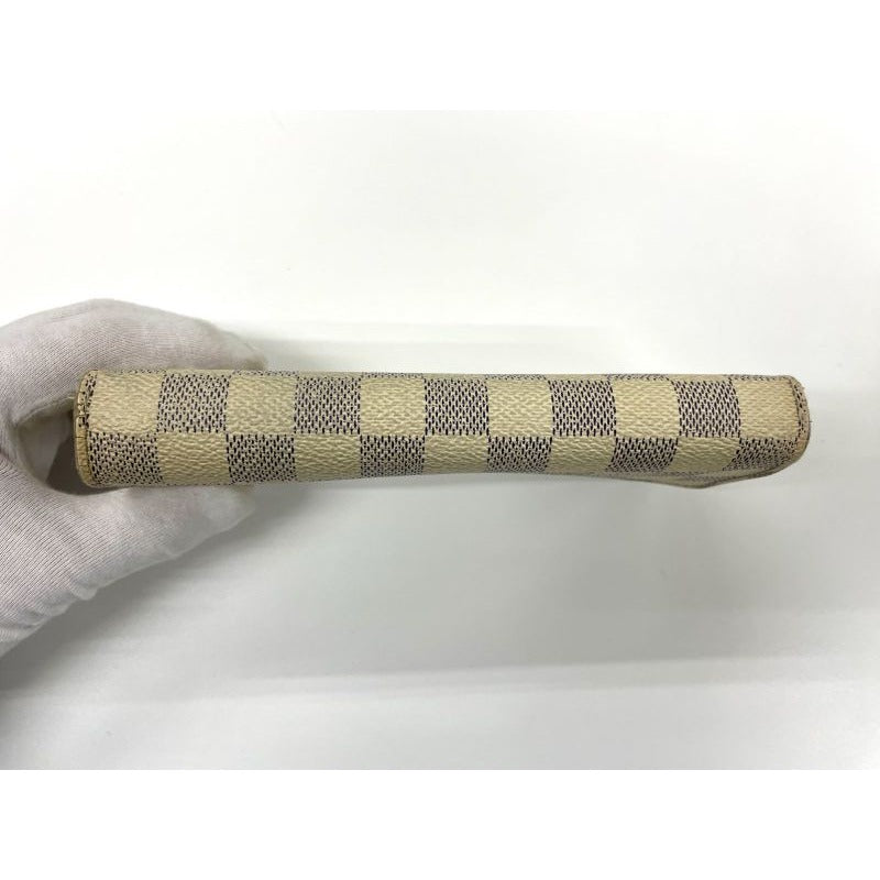 Louis Vuitton Damier Azur Portefeuille Sarah Long Wallet Ivory — view 2