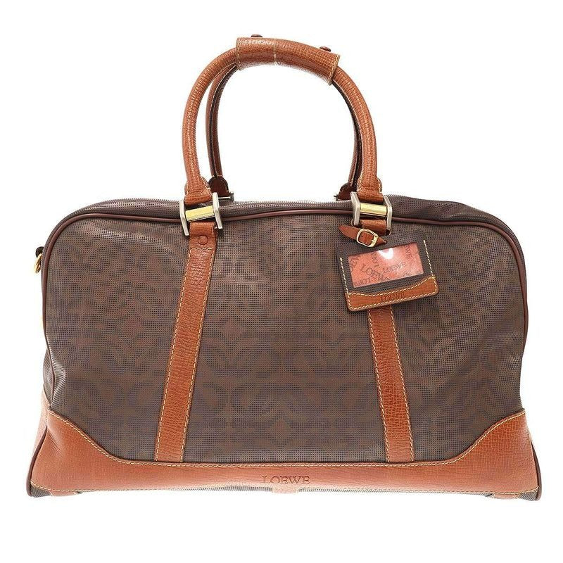 Loewe Anagram Boston Bag Brown — view 2