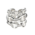 Hermes Chaine D'ancre GM Ring Size 46 AG 925 Silver — view 2