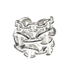 Hermes Chaine D'ancre GM Ring Size 46 AG 925 Silver