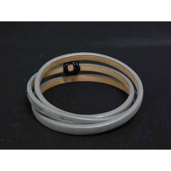 Loewe Suna Fujita Collaboration Leather Bear 3 Strands Bracelet — view 2