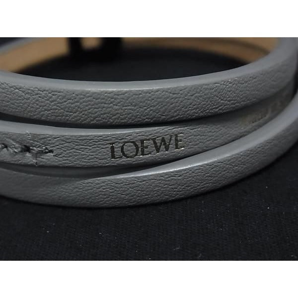 Loewe Suna Fujita Collaboration Leather Bear 3 Strands Bracelet — view 4