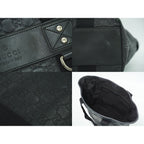 Gucci Parana Guccissima Leather Tote Black — view 8