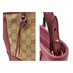 Gucci Shoulder Bag 2-Way GG Canvas Beige Pink — view 4