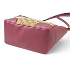 Gucci Shoulder Bag 2-Way GG Canvas Beige Pink — view 5