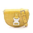 Dior Shoulder Bag Gallop Mini Bree Yellow Patent Leather