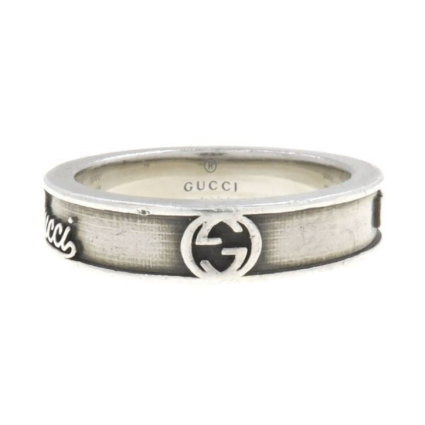 Gucci Interlocking Logo Ring 19 925 SV 6.6 — view 2