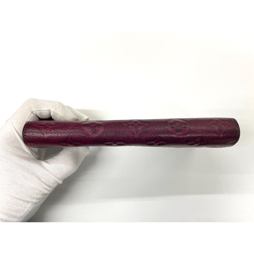 Louis Vuitton Monogram Empreinte Portefeuille Curie's Wallet Aurore — view 3