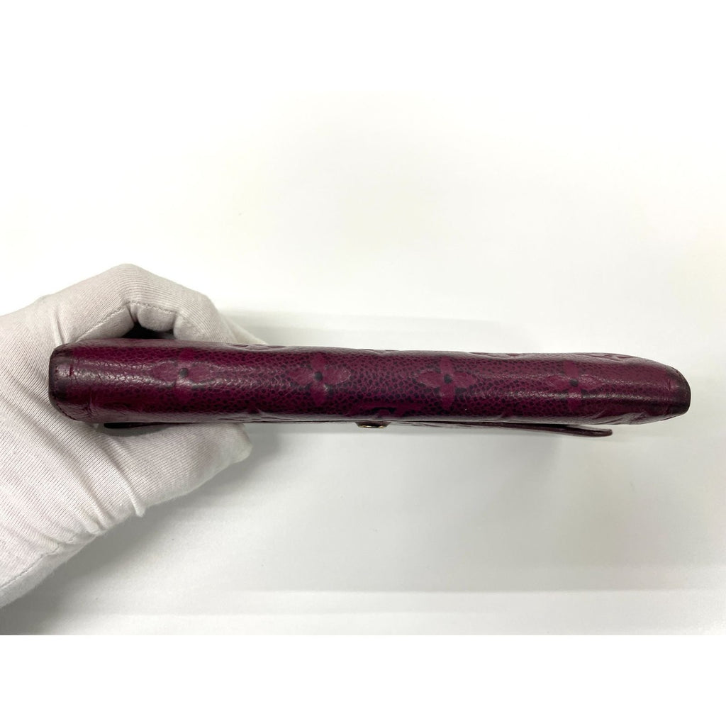 Louis Vuitton Monogram Empreinte Portefeuille Curie's Wallet Aurore — view 4