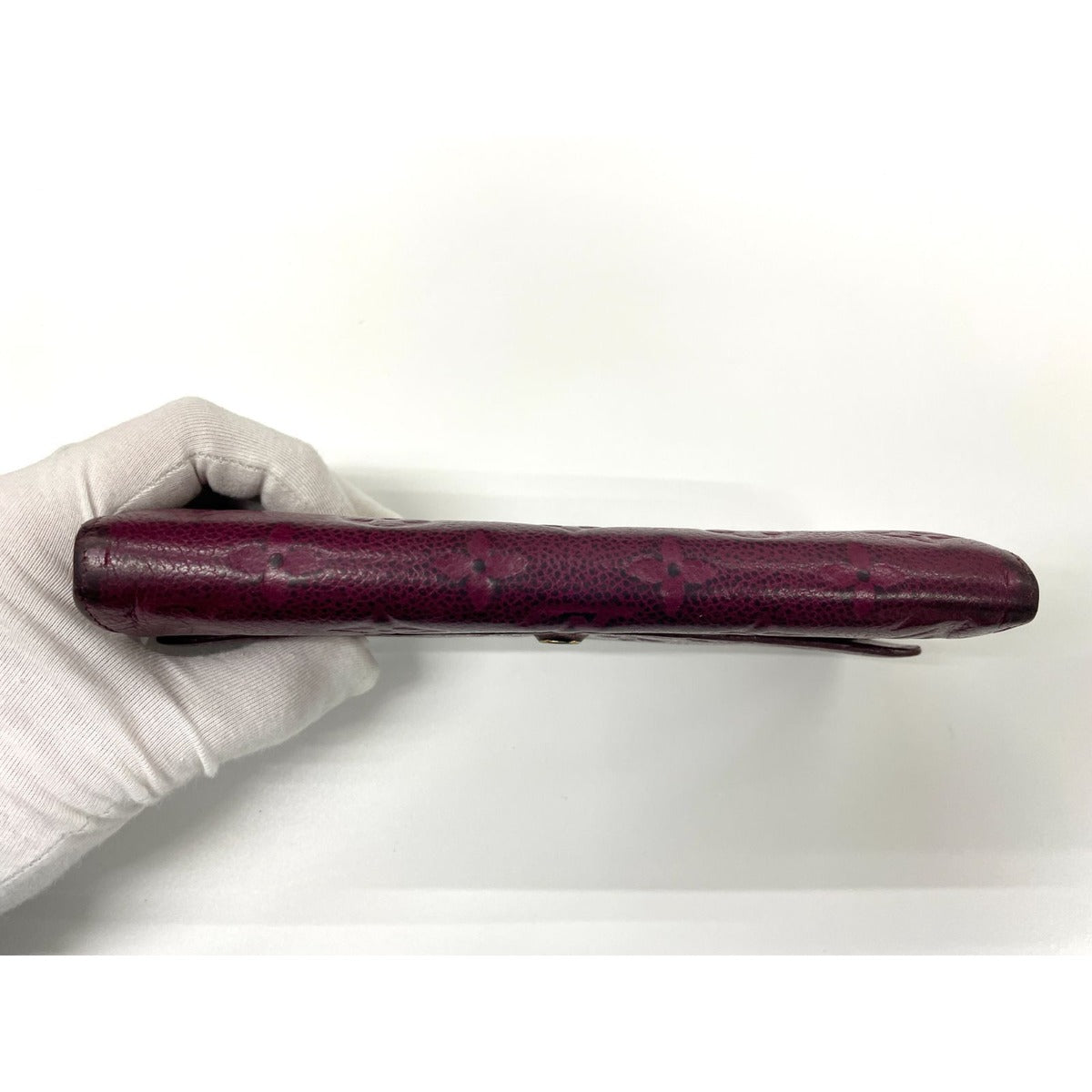Louis Vuitton Monogram Empreinte Portefeuille Curie's Wallet Aurore — view 4