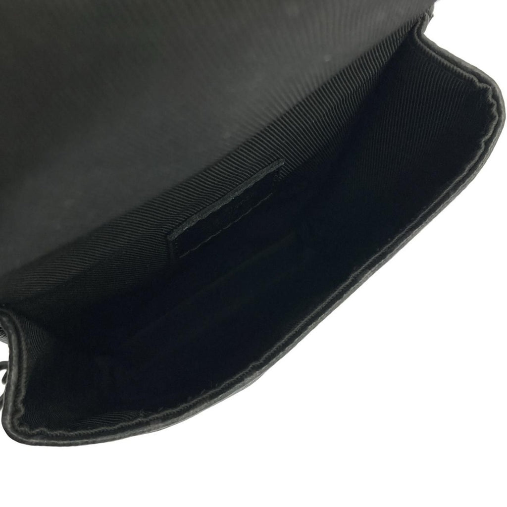 Louis Vuitton Monogram Eclipse Saumur Sling Bag Black — view 7