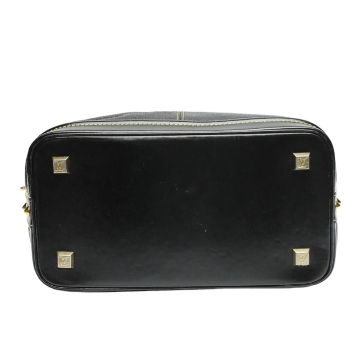 Louis Vuitton Suhali Handbag Lock It PM Noir Black — view 5