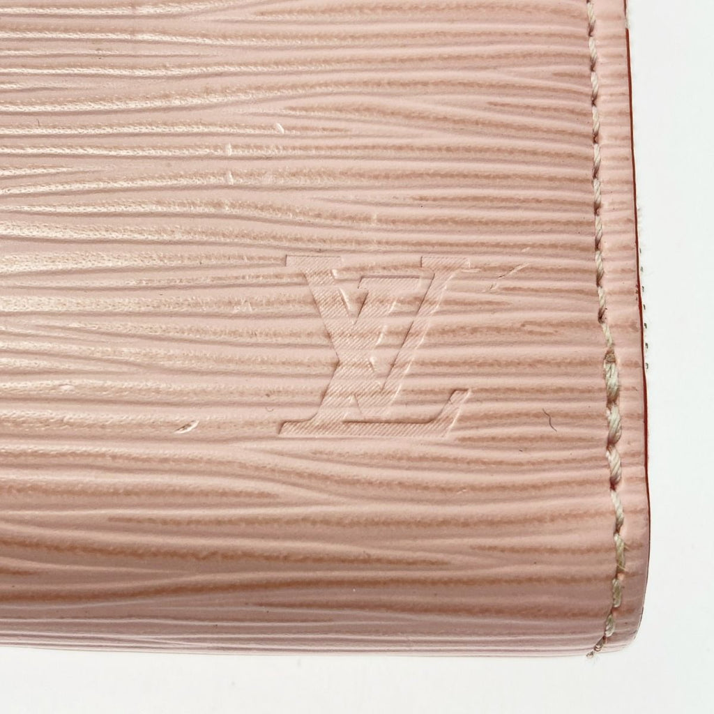Louis Vuitton Epi Blooming Corner Zippy Coin Purse Rose — view 2